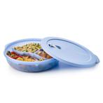 Tupperware CrystalWave Vakjesbord Blauw / Paars, Huis en Inrichting, Keuken | Tupperware, Ophalen of Verzenden, Nieuw, Blauw