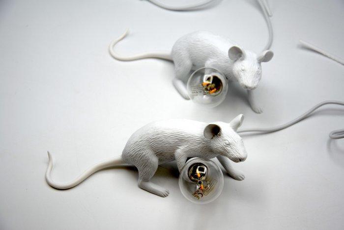 Seletti - Marcantonio - Lamp (2) - Mouse Lamp Liggend -, Antiek en Kunst, Antiek | Lampen