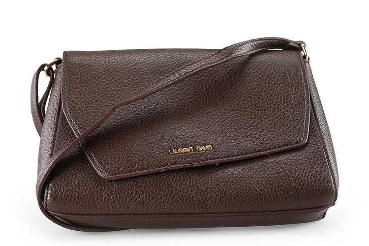 Laurent David Schoudertassen in maat standaard Bruin | 10%, Sieraden, Tassen en Uiterlijk, Tassen | Damestassen, Bruin, Zo goed als nieuw