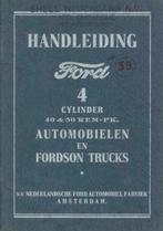 1935 Ford 4 Cylinder 40 & 50 REM-PK Handleiding, Verzenden