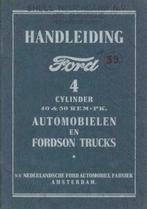 1935 Ford 4 Cylinder 40 & 50 REM-PK Handleiding, Verzenden