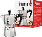 Bialetti Moka Express - Percolator - 6 kops - Aluminium, Verzenden, Nieuw