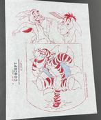 Walt Disney - Origineel Disney-conceptkunst - Tigertje,, Nieuw