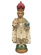 Beeld - Jezus van Praag - 37 cm - Gips - 1950-1960