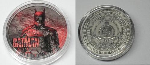 Niue 5 Dollar 2025 zilver 2 Unzen Batman High Relief anti..., Postzegels en Munten, Munten | Amerika, Verzenden