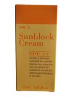 RDL Sunblock Cream SPF 15 /  25ml, Ophalen of Verzenden, Nieuw
