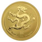 1/2 troy ounce goud Lunar munt 2012 - jaar van de draak, Verzenden