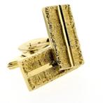 Vintage gouden manchetknopen (mannen sieraad, manchetknoop), Sieraden, Tassen en Uiterlijk, Antieke sieraden, Ophalen of Verzenden