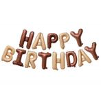 Happy Birthday folie ballonnen set 5-delig dinosaurus, Verzenden, Nieuw, Versiering, Verjaardag