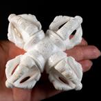 Witte kwarts - Vajra (Vishvavajra) in witte kwarts - Hoogte:, Verzamelen