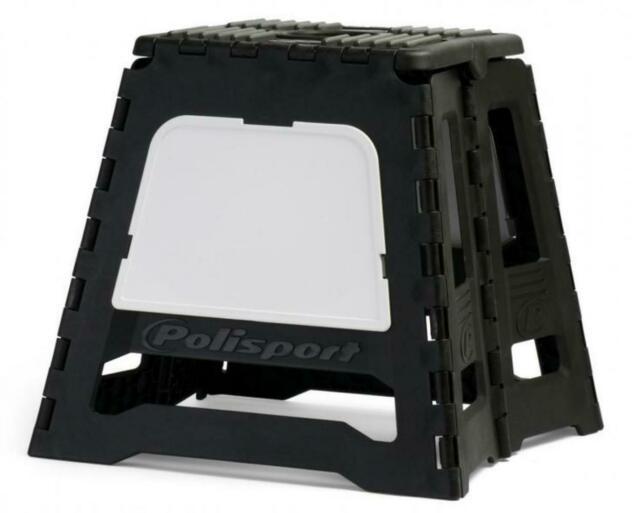 Polisport opvouwbare motorbok Zwart / Wit, Motoren, Accessoires | Overige, Ophalen of Verzenden