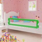 vidaXL Bedhekje peuter 180x42 cm polyester groen, Verzenden, Nieuw