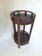 Bijzettafel - Teak - Piedestal. Plantentafel, Antiek en Kunst