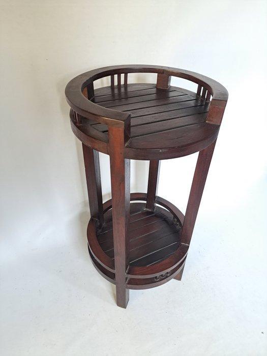 Bijzettafel - Teak - Piedestal. Plantentafel, Antiek en Kunst, Curiosa en Brocante