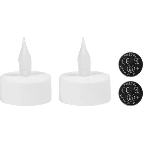Benson LED theelichtjes - Realistisch flame effect - Set..., Tuin en Terras, Buitenverlichting, Nieuw, Ophalen of Verzenden