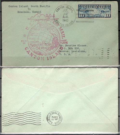 Verenigde Staten 1940/1953 - 6 Brieven in enveloppen van, Postzegels en Munten, Postzegels | Amerika