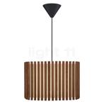 Umage Komorebi Hanglamp, lampenkap donker eikenhout/kabel zw, Huis en Inrichting, Verzenden, Nieuw