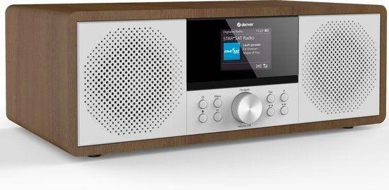 2dekans | Denver Internet Radio - DAB Radio - FM Radio - CD, Audio, Tv en Foto, Luidsprekers, Zo goed als nieuw, Ophalen of Verzenden