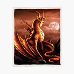 Fleecedeken - Dragon Alessa - 150x200cm, Ophalen of Verzenden, Nieuw