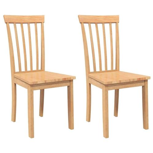 Houten Eetkamerstoelen - OP = OP - Comfortabel & Goedkoop!, Huis en Inrichting, Stoelen, Twee, Bruin, Nieuw, Hout, Ophalen of Verzenden