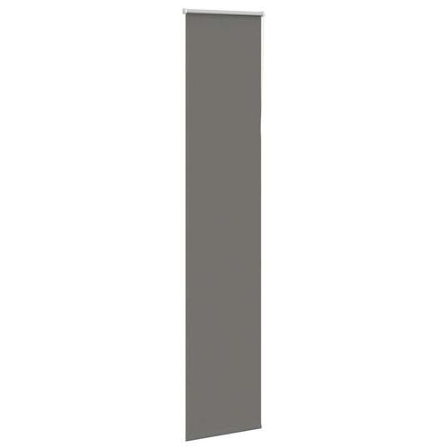 vidaXL Rolgordijn verduisterend 55x230cm stofbreedte 50,7 cm, Huis en Inrichting, Stoffering | Gordijnen en Lamellen, Grijs, Nieuw