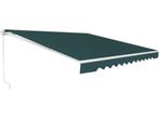 Coast Zonnescherm met Zwengel - 3 x 2,5m - Groen, Verzenden, Nieuw