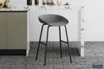 Barstoel Anna PP Grijs (4 per doos), Huis en Inrichting, Stoelen, Ophalen of Verzenden, Nieuw