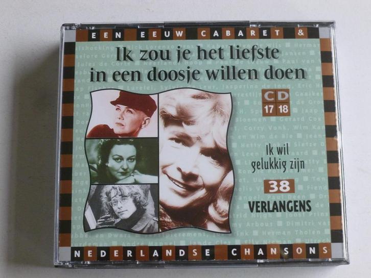 Ik zou je het liefste in een doosje willen doen CD 17/ 18 -, Cd's en Dvd's, Cd's | Humor en Cabaret, Zo goed als nieuw, Verzenden
