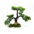 Bonsai boom met hutje OS-201 - aquarium decoratie, Dieren en Toebehoren, Vissen | Aquaria en Toebehoren, Ophalen of Verzenden