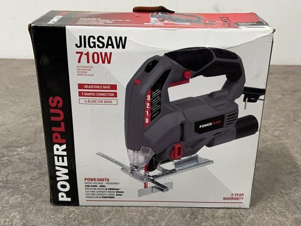 Veiling - Powerplus decoupeerzaag 710W POWE30015, Doe-het-zelf en Verbouw, Gereedschap | Zaagmachines