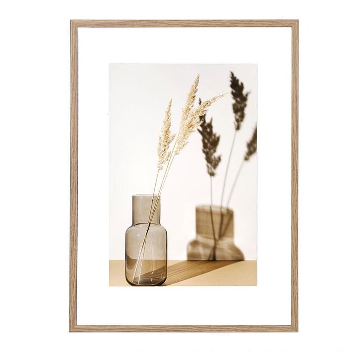 Wissellijst Houtlook Eiken - Polystyreen - Maatwerk Calcula, Audio, Tv en Foto, Fotografie | Fotolijsten