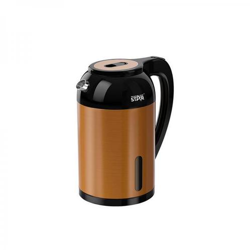 Winning Star St-6015 Waterkoker 3 Liter Bruin, Witgoed en Apparatuur, Waterkokers, Nieuw, Ophalen of Verzenden