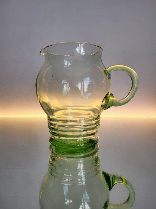 Karaf - uraniumglas, Antiek en Kunst, Antiek | Glas en Kristal