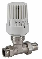Thermostatische Radiatorkraan recht, Doe-het-zelf en Verbouw, Verwarming en Radiatoren, Ophalen of Verzenden, Nieuw, Radiator