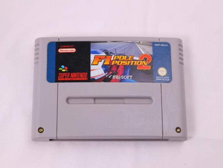SNES - F1 Pole Position 2, Spelcomputers en Games, Games | Nintendo Super NES, Ophalen of Verzenden