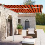 vidaXL Luifel vrijstaand automatisch 300x250 cm oranje en, Verzenden, Nieuw