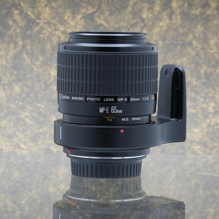 Canon MP-E 65mm f/2.8 Macro - Tweedehands, Audio, Tv en Foto, Fotografie | Lenzen en Objectieven, Macrolens, Gebruikt, Verzenden