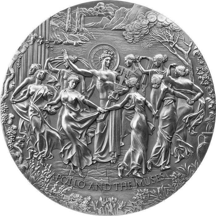 Kameroen. 5000 Francs 2022 Apollo & the Muses - Celestial, Postzegels en Munten, Munten | Europa | Niet-Euromunten