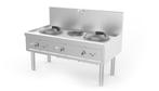 Wokfornuis | Gas | 2 Wokbranders + 1 Soepbrander | 64.2kW |, Verzenden, Nieuw in verpakking
