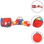 vidaXL Kinderspeeltent met 250 ballen 190x264x90 cm, Kinderen en Baby's, Verzenden, Nieuw