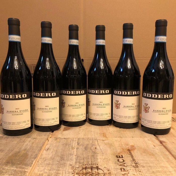 2023 Oddero, Barbera d’Alba - Piëmont Superiore - 6 Flessen, Verzamelen, Wijnen