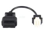Jaltest ZF Ecomat 9 Pins OBD - 16 Pins OBD2 Verloopkabel Aut, Verzenden, Nieuw