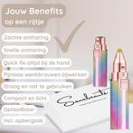 Wenkbrauw Trimmer - Gezichtsontharing Dames - Gezichtshaar, Ophalen of Verzenden, Zo goed als nieuw