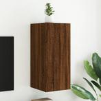 vidaXL Tv-wandmeubel met LED-verlichting 30,5x35x70 cm, Verzenden, Nieuw, Overige houtsoorten