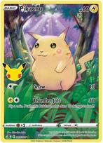Pikachu Pokémon kaart uit de Celebrations serie, Hobby en Vrije tijd, Verzamelkaartspellen | Pokémon, Nieuw, Foil, Losse kaart