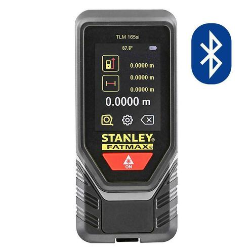 Stanley TLM165si Laser Afstandsmeter met Touchscreen 60m, Doe-het-zelf en Verbouw, Meetapparatuur, Afstand, Nieuw, Ophalen of Verzenden