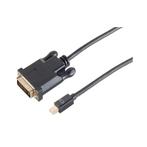 Mini DisplayPort 1.2 naar DVI kabel (4K 30 Hz) /, Nieuw, Ophalen of Verzenden