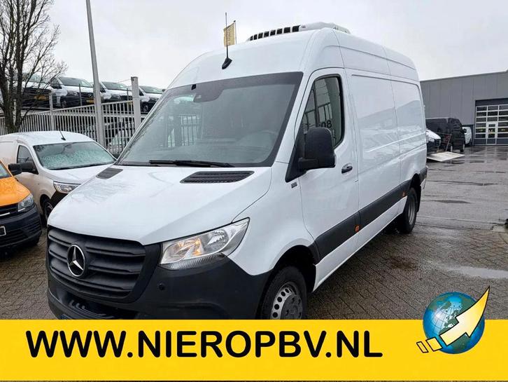 Zakelijke Lease |  Mercedes-Benz Sprinter 514CDI L2H2 Konven, Auto's, Bestelauto's, Lease, Handgeschakeld, Financial lease, Wit