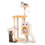 LIVSK Kattentoren - Meerdere Niveaus met Luxe Mand en Krabpa, Dieren en Toebehoren, Verzenden, Nieuw