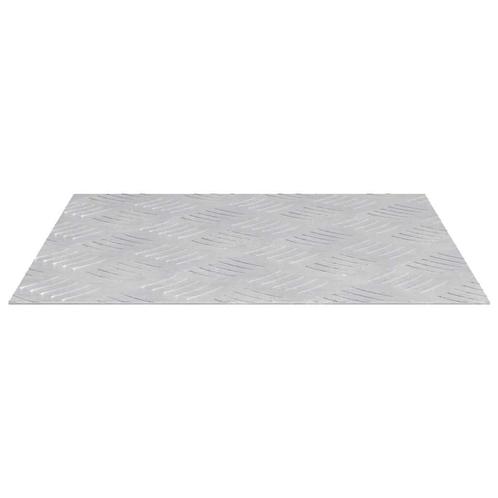 vidaXL Traanplaten 2 st anti-slip 40x40 cm aluminium, Doe-het-zelf en Verbouw, Ladders en Trappen, Nieuw, Verzenden